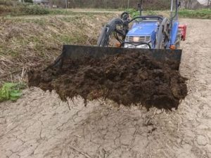 天恵力（Ａ飼料）飲用
の堆肥（分解早肥）